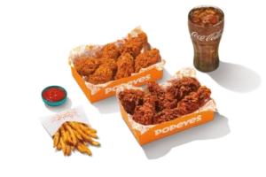 12Pc Spicy Bone-In Wings Large Combo