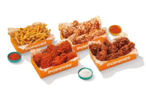 18Pc Spicy Bone-In Wing Group Pack Menu