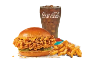 Golden BBQ Chicken Sandwich Regular Combo